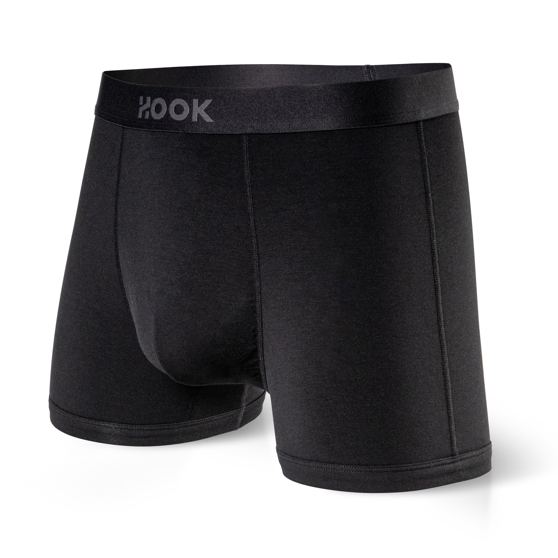 Boxer court Max – 3,5 po : Noir Carbone