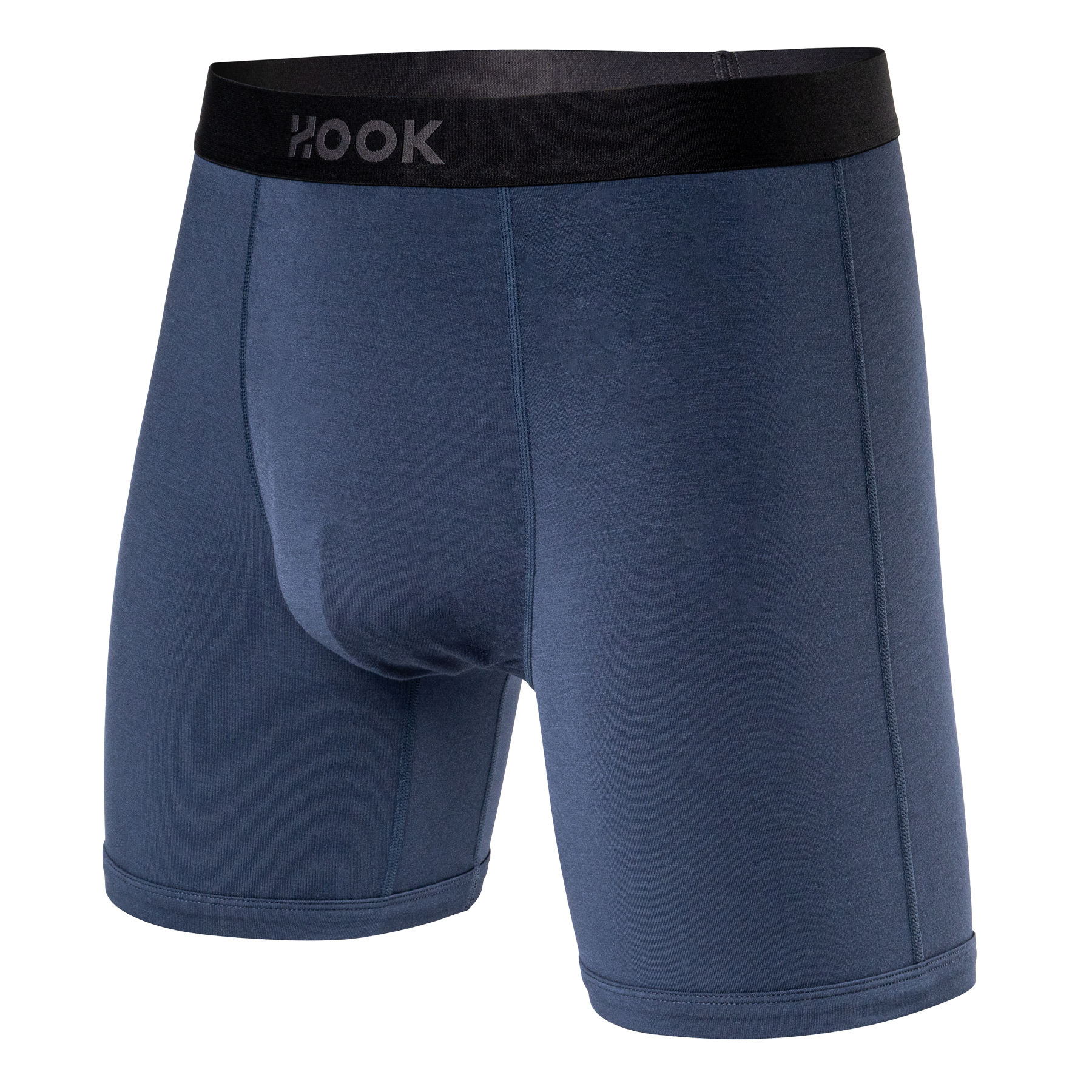 Pack#13 : 5 boxers Max 1X Bleu Nautique, 2X Gris Ardoise et 2X Noir Carbone