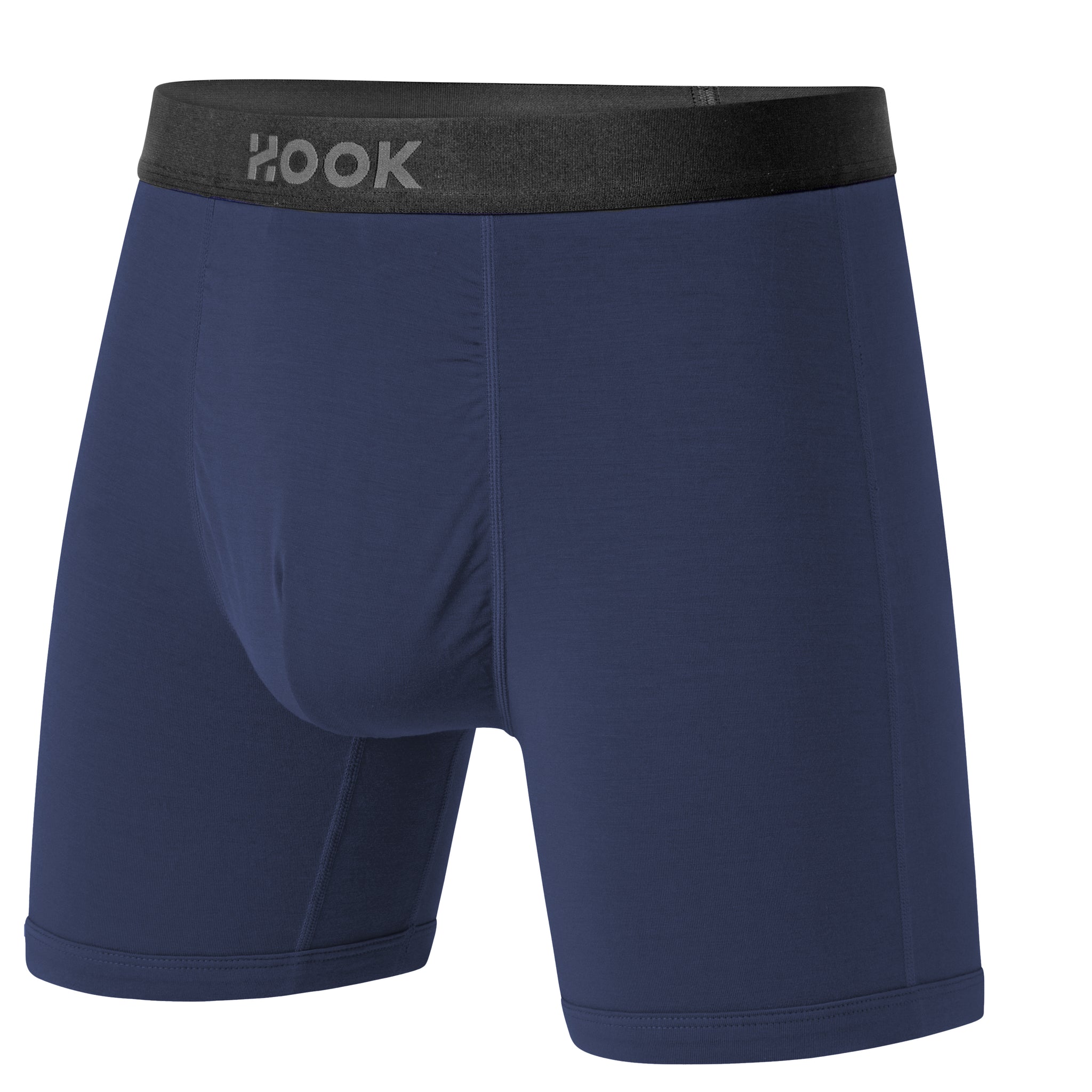 Pack#16 : 5 boxers Max 1X Pêcheurs, 1X Pizza, 1X Bleu Marin, 1X Gris Ardoise et 1X Noir Carbone