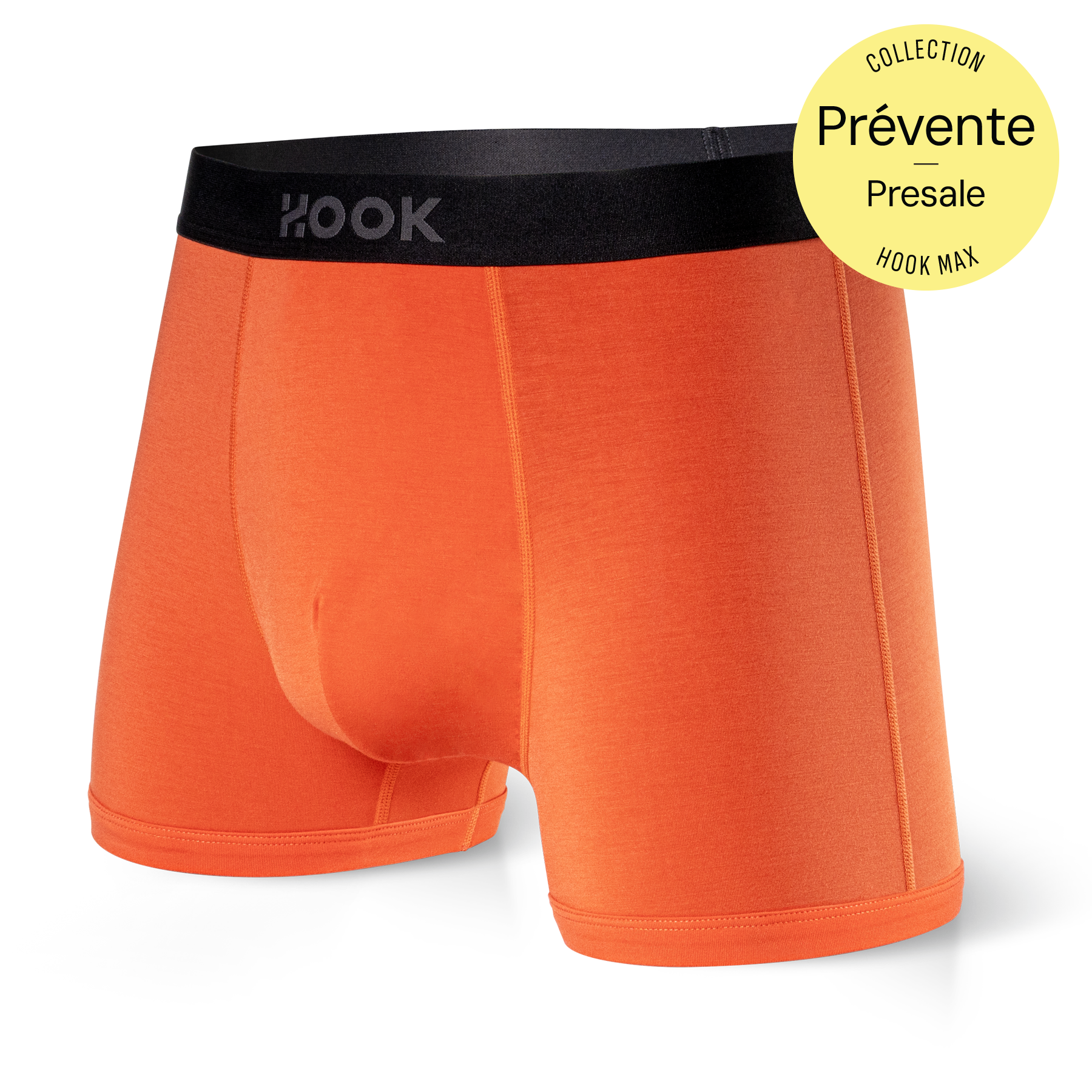 Boxer court Max – 3,5 po : Orange