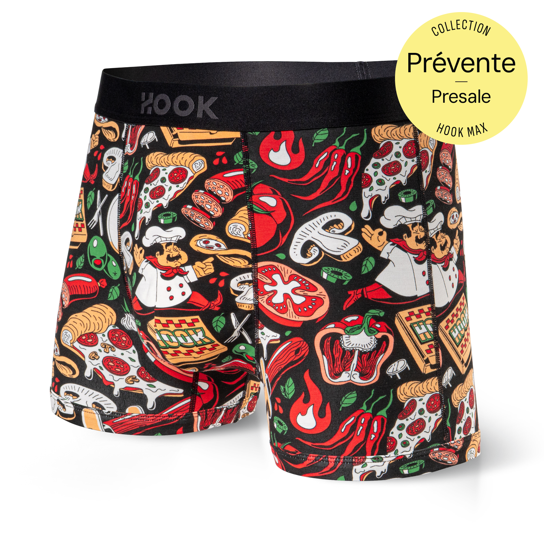 Boxer court Max – 3,5 po : PIZZA