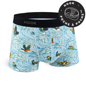 Boxer court Feel par Hook : pack de 10 boxers courts