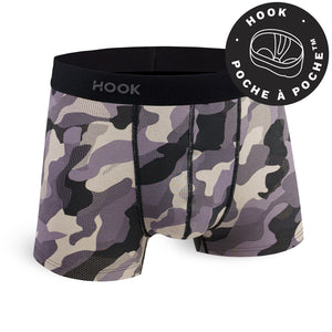Boxer court Feel par Hook : pack de 10 boxers courts