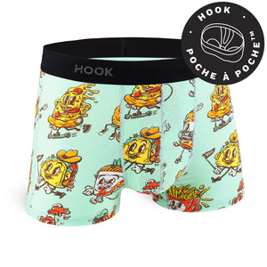 Boxer court Feel par Hook : pack de 10 boxers courts