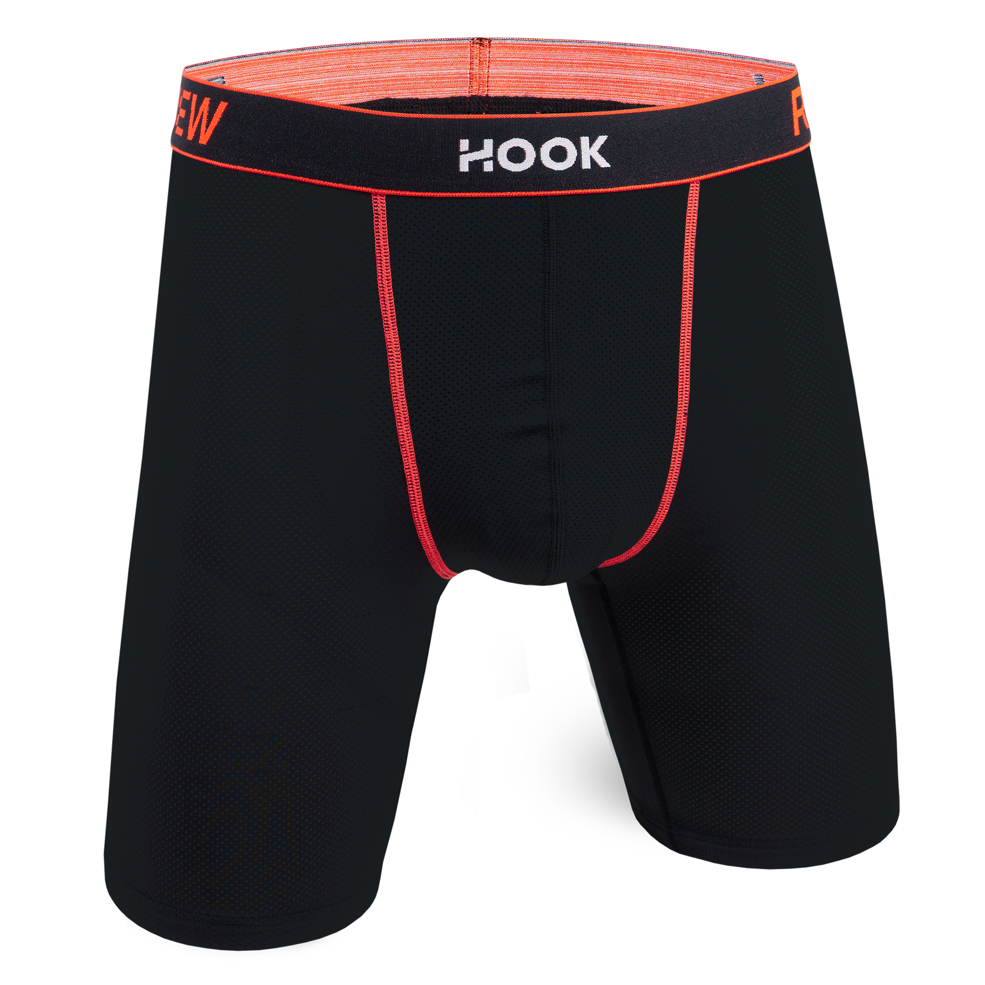 Boxer long Hook Renew 23 Black & Red