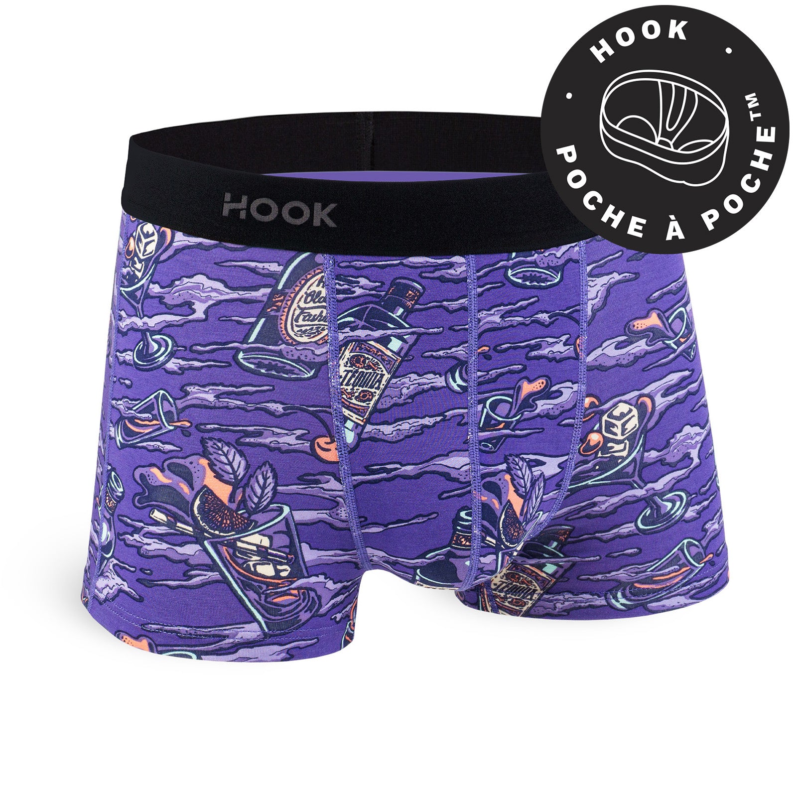 Pack de 10 boxers courts Feel : Mystère