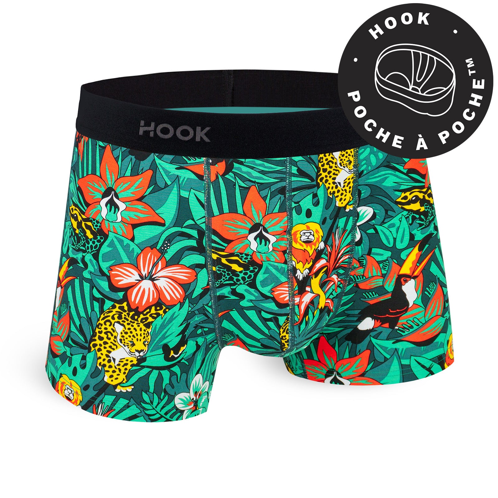 Pack de 20 boxers courts Feel & Fly : Mystère