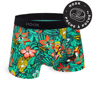 Pack de 10 boxers courts Feel : Mystère