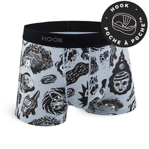 Boxer court Feel par Hook : pack de 10 boxers courts