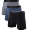 3 Boxer Briefs Max Premium – 3.5 in.: Black, Navy, Charcoal
