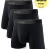3 Boxers courts Max Premium – 3,5 po : 3X Noir