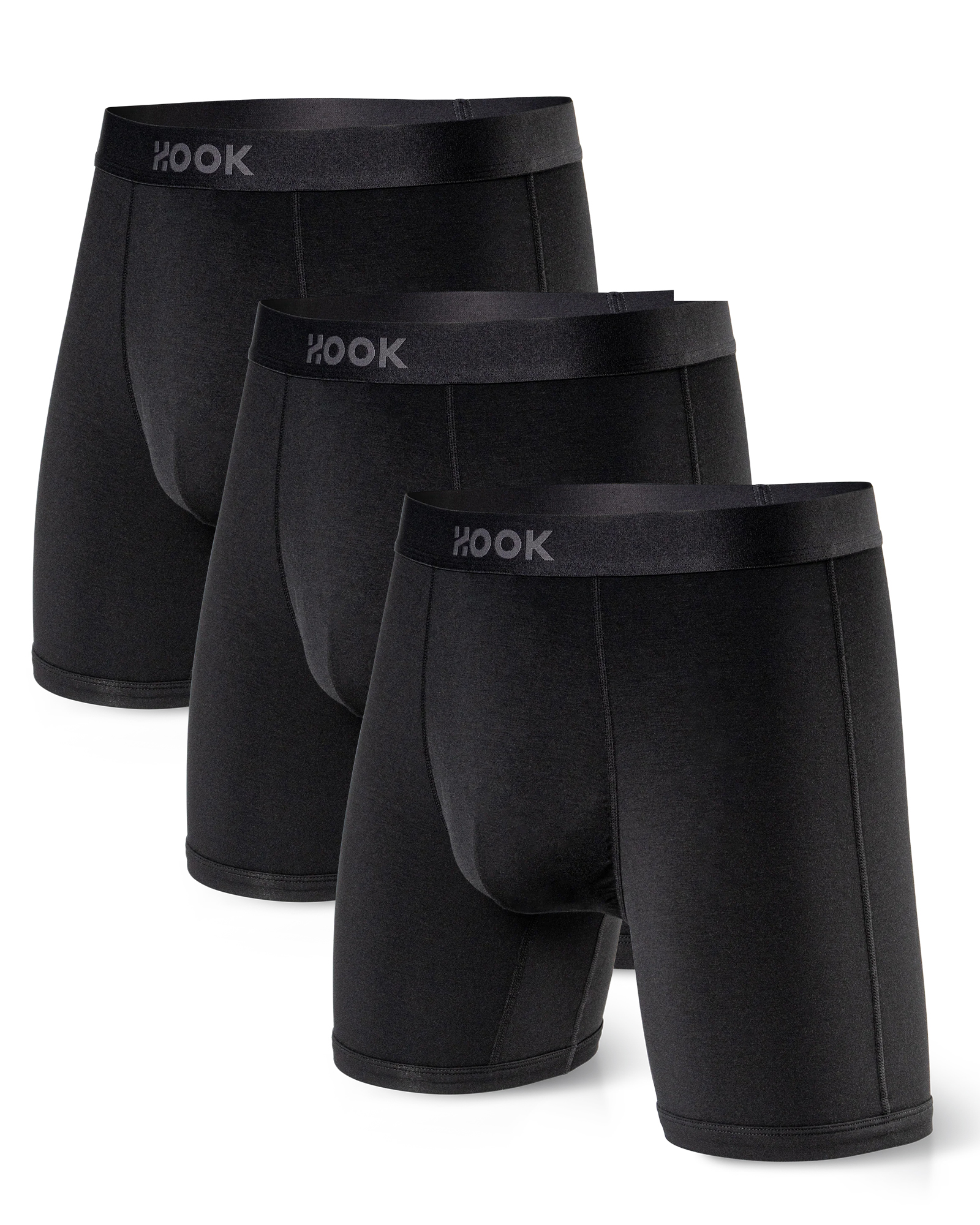 3 Boxers Max+ – 6 po : 3X Noir