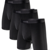3 Boxers Max+ – 6 in: 3X Black