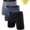 3 Boxers Max Premium – 6 in: Black, Navy, Charcoal