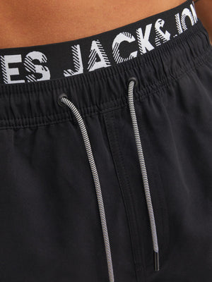 Maillot de bain Jack & Jones Fiji DB WB Black