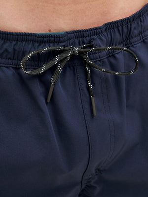 Maillot de bain Maui Blocked Zip : Navy Blazer