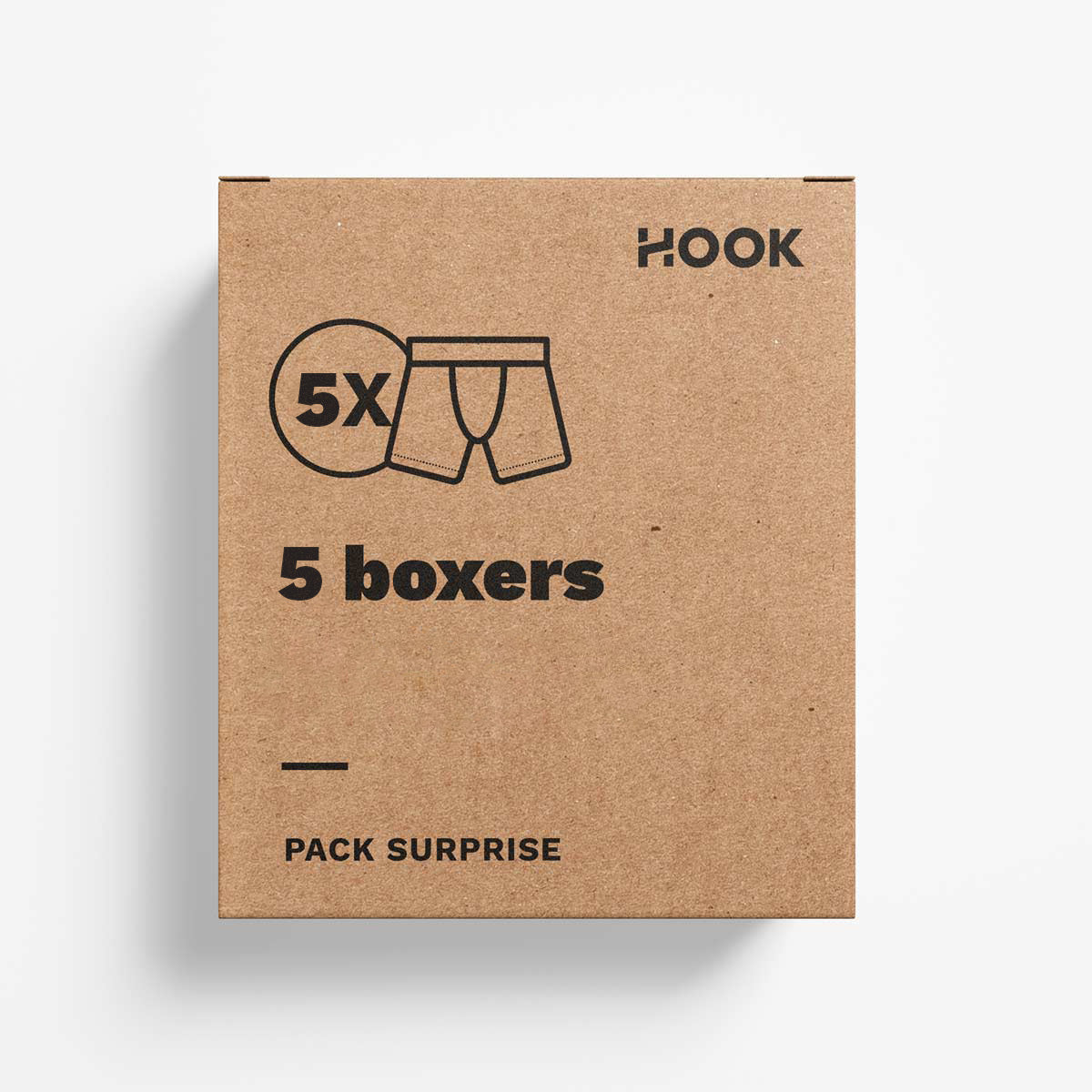 Pack de 5 boxers : Mystère