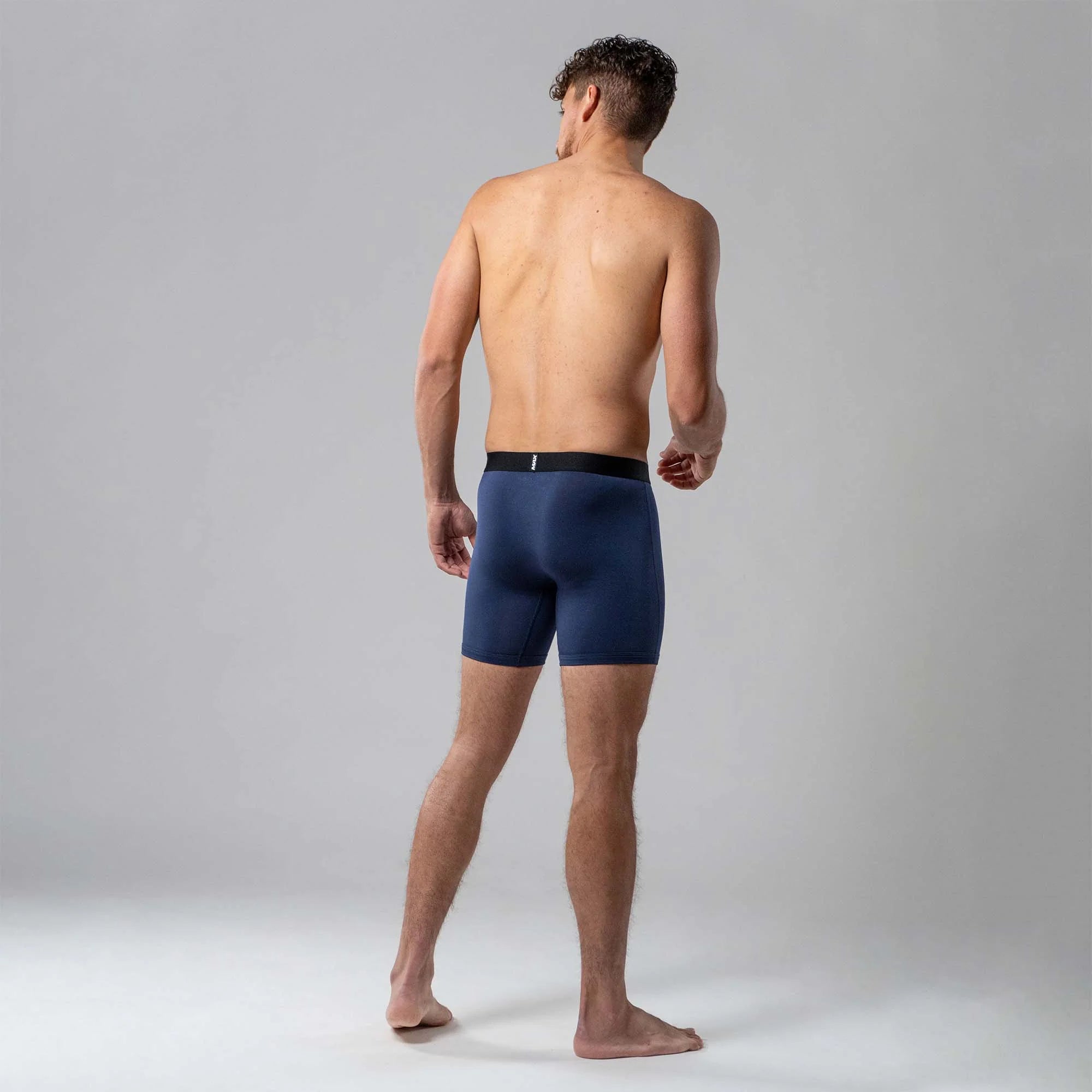 Pack#17 : 5 boxers Max 1X Palmiers, 1X Québec, 1X Requins, 1X Orange et 1X Indigo