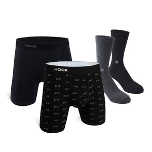Pack PROCURE - 2 boxers, 2 paires de bas