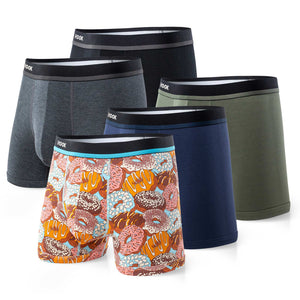 Pack économe : 5 boxers courts Freedom+ et 5 paires de bas