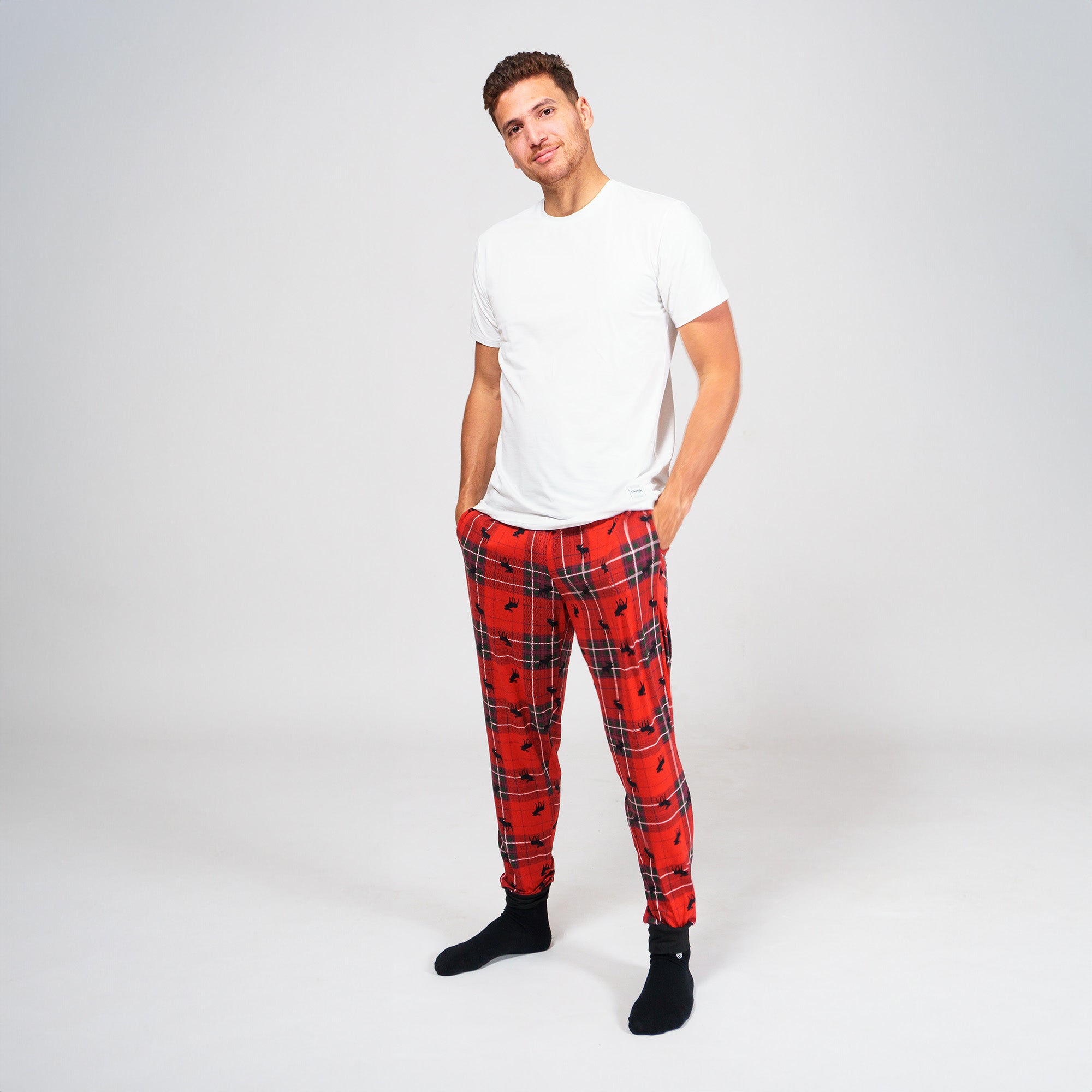 Pantalon de Pyjama Nu Malone Plaid Moose