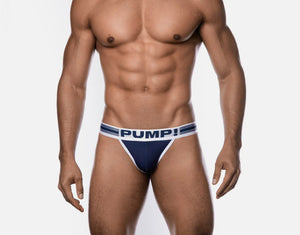 Pump! - Free-Fit Jock : Navy