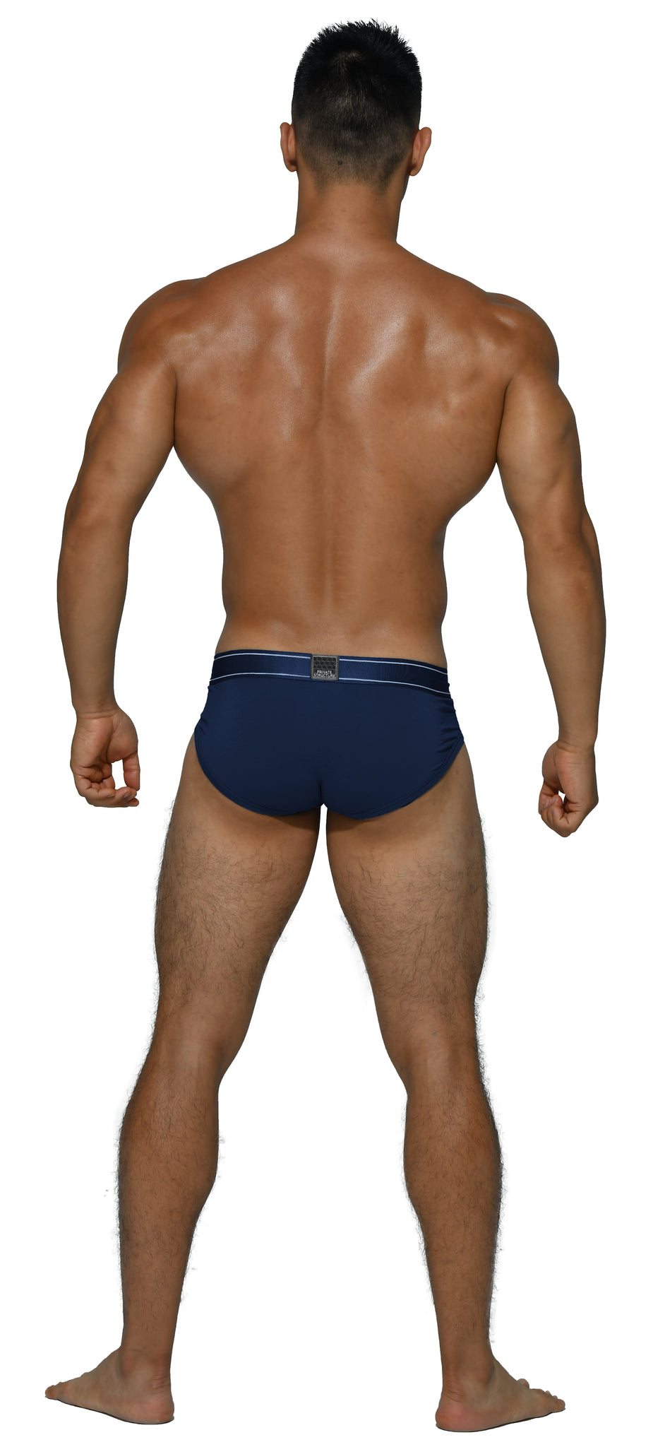 Private Structure Contour Bamboo Brief midnight navy