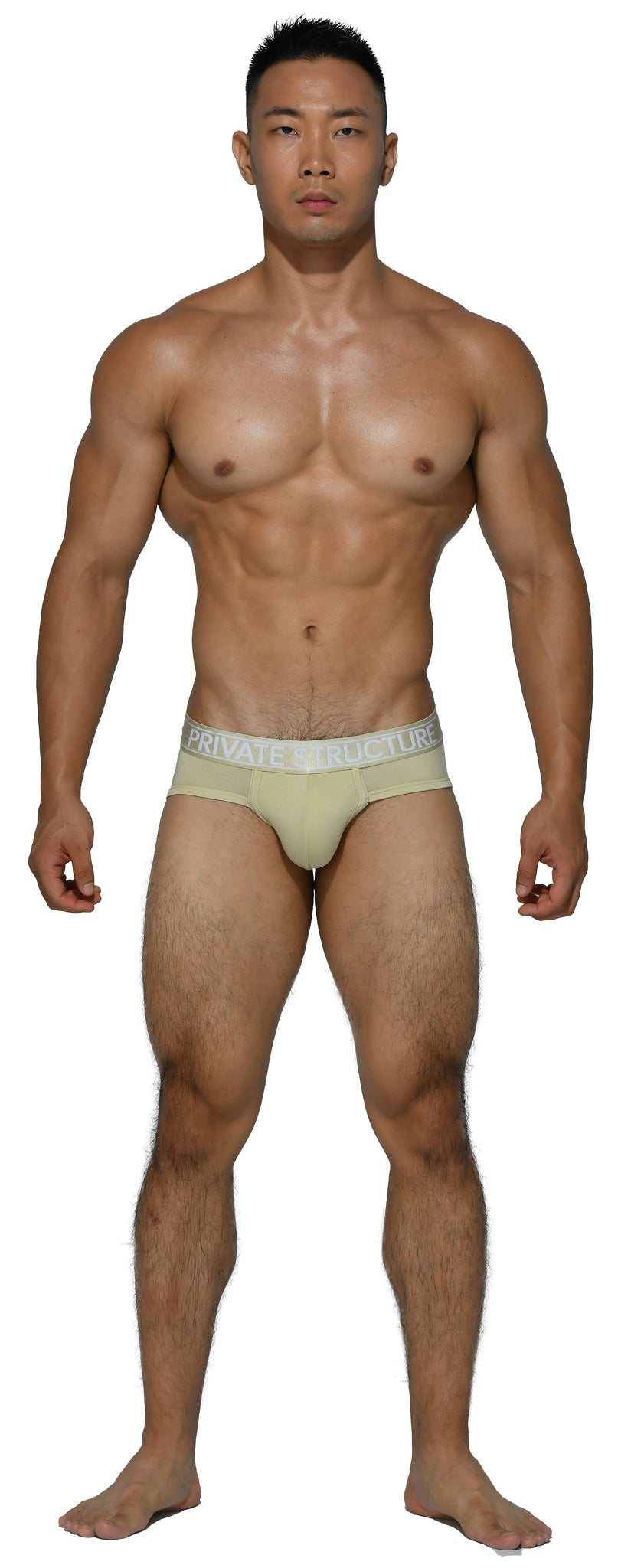 Private Structure Contour Bamboo briefs khaki