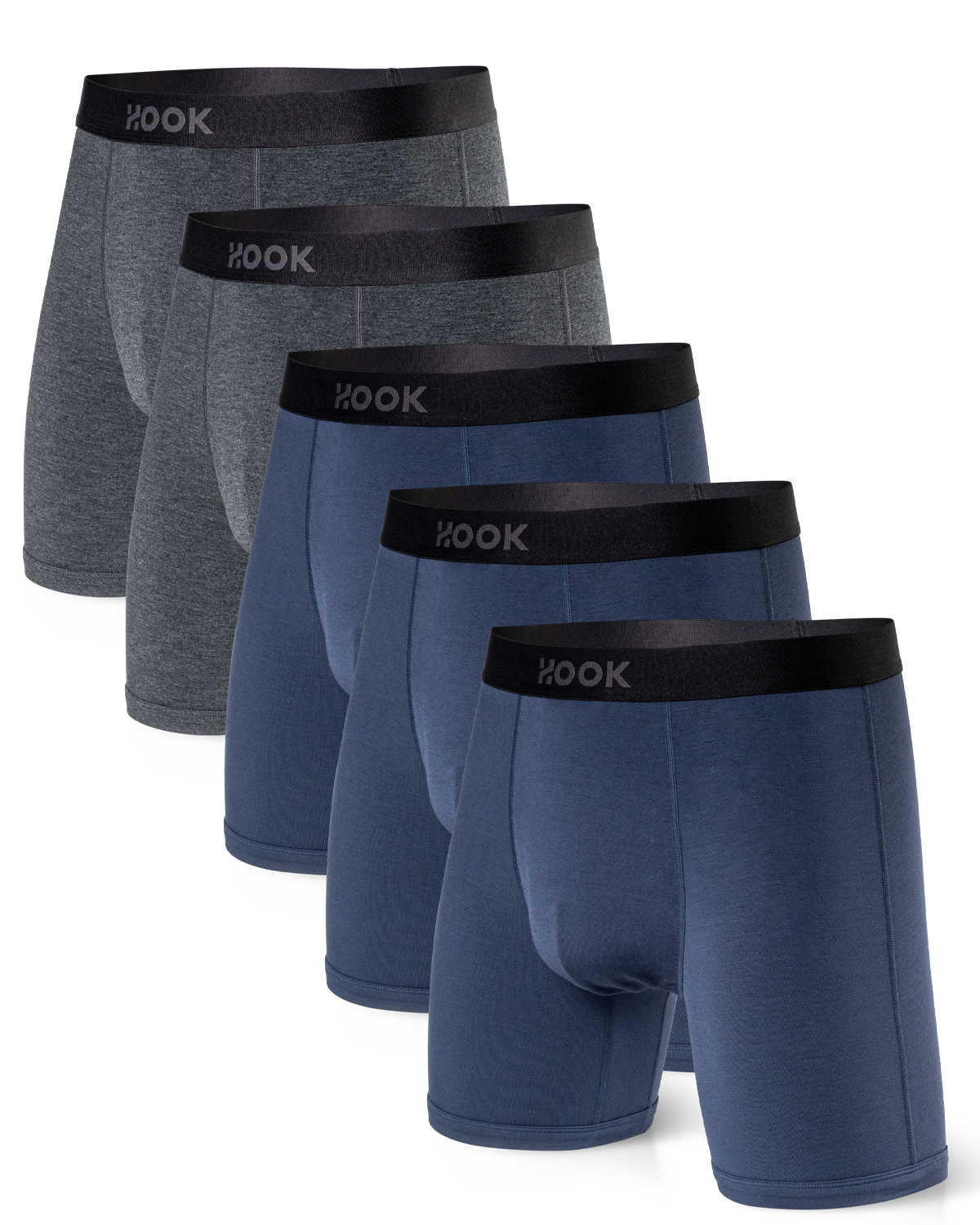 5 Max boxers: Charcoal