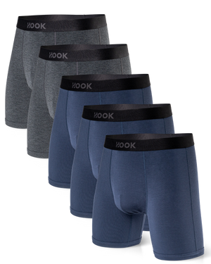 5 Max boxers: Charcoal
