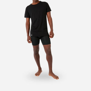 T-shirt col rond BLACK