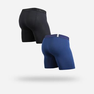 Bn3th - Classic Boxer Brief : Black/Navy 2 pack