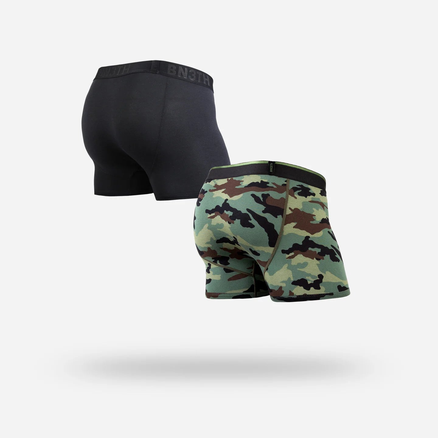 Bn3th - Classic Trunk : Black/Camo 2 pack