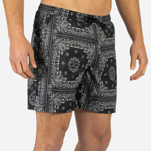Maillot Agua Volley 2N1 7" BANDANA-BLACK