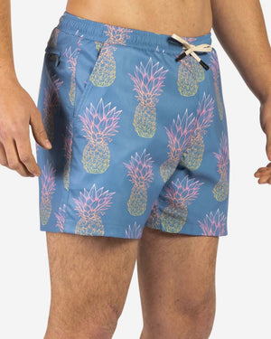 Maillot Agua Volley 2N1 5" GRANDE PINEAPPLE FADE-FOG