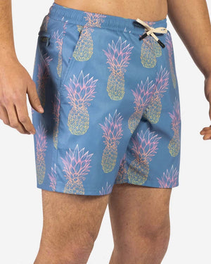 Maillot Agua Volley 2N1 7" Pineapple Fade-Fog