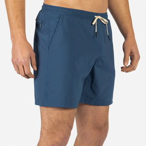 Maillot Agua Volley 2N1 7" Navy