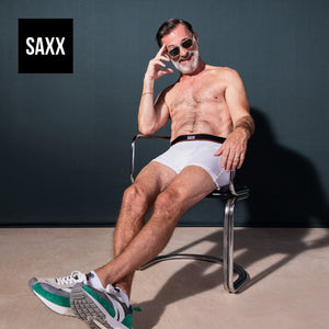 Boxer Saxx Ultra avec Ouverture White