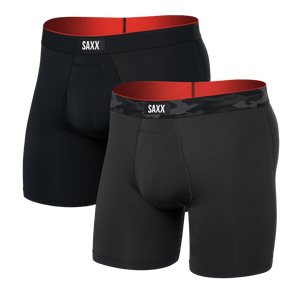 Pack de 2 boxers Multi Sport Mesh REMOTE CAMO WB/BLACK