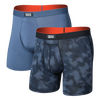2-pack Multi Sport Mesh boxers SMOKE SCREEN/INDIGO FADED