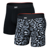 2-Pack Vibe Xtra BOXER BRIEFS BACKSPLASH/BLACK