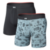 2-Pack Vibe Xtra Boxer Briefs DESERT DAYDREAM/FADED BLACK