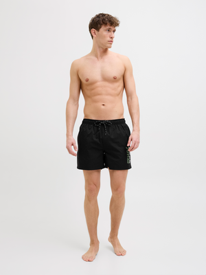 Maillot de bain Maui Double Logo Akm: Noir
