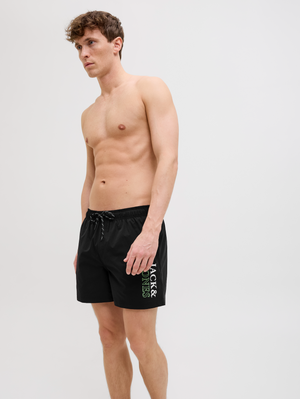 Maillot de bain Maui Double Logo Akm: Noir