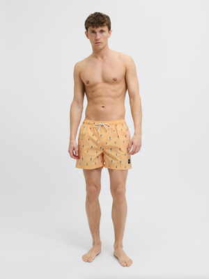 Maillot de bain Maui Mini Stripe : Iceland Poppy