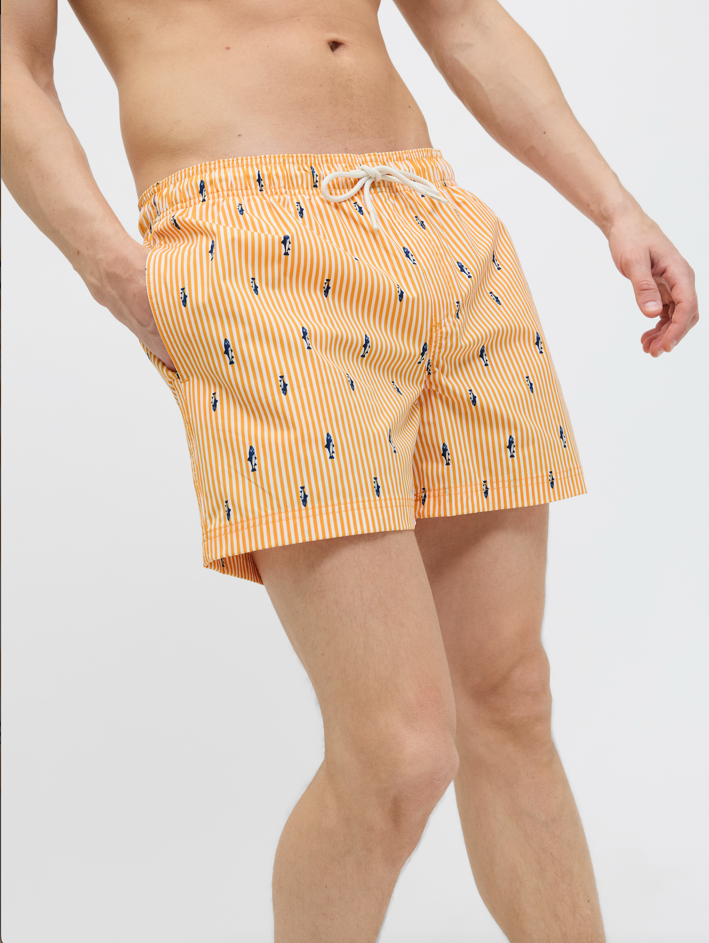 Maillot de bain Maui Mini Stripe : Iceland Poppy