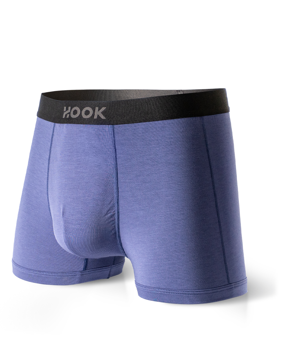 Boxer court Max – 3,5 po : Bleu