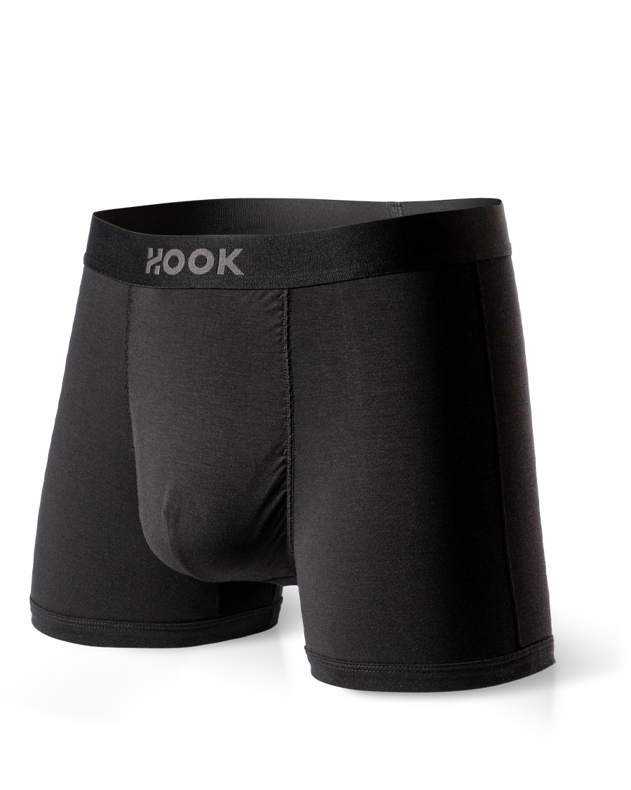 Boxer court Max – 3,5 po : Noir Cosmic