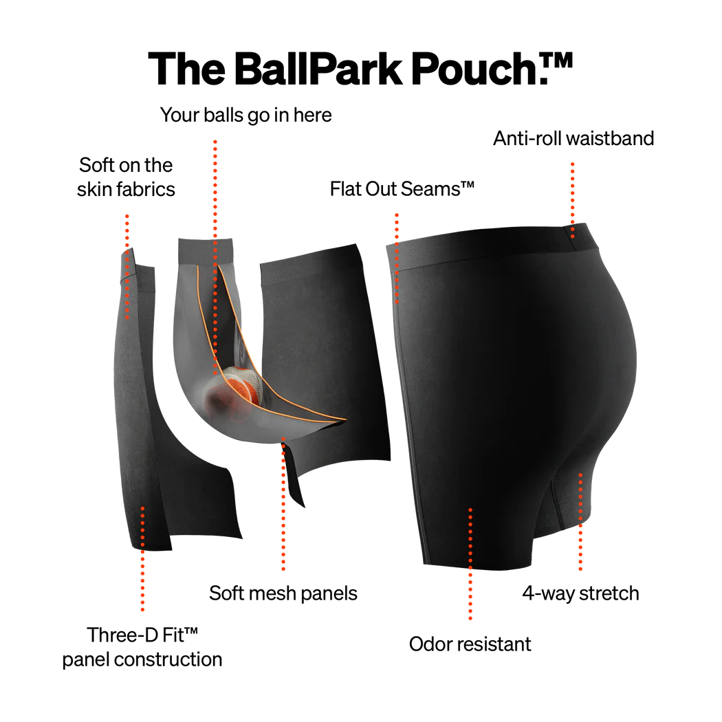 Boxer Kinetic Light Compression BLACK/VERMILLION