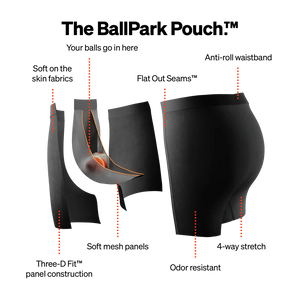 Boxer Kinetic Light Compression BLACK/VERMILLION